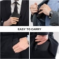 thumbnail image 5 of Men's Wallets Man Credit Card Holder Wallet Men Women RFID Aluminum Card Holder Purse Bank Card Holder in Genuine Case, 5 of 5