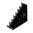 thumbnail image 1 of Yinanstore Acrylic Display Riser Desktop Display Stand Organizer Black Simple Collectibles Display Shelf for Shop Cosmetic Jewelry Purse 7 Layer, 1 of 8