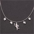 thumbnail image 4 of WORGEOUS Collar de ángel Cupido CLIBLA DE CLAVAZA CLAVACHA CLAVACHA CLAVICA Joyería para mujeres, 4 of 8