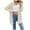B Beige, variant on Cardigan for Women Women's Loose Sequin Wide Legged Top Solid Color Open Front Cardigan Womens Cardigans Black L