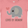 thumbnail image 4 of Inktastic Loved by Memaw Grandchild Boys or Girls Baby T-Shirt, 4 of 5