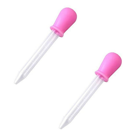 Clearance Sale Silicone-Tipped Liquid Dropper Feeder - 5ml, BPA-Free, with Clear Measurement Scale, for Medicine, Juice & Milk