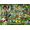 Color-3, variant on Colorful Cats and Goldfish 1000 Piece Jigsaw Puzzle, Adult Puzzle with Aquarium Scene