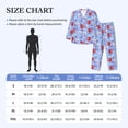 thumbnail image 4 of Sikiie coffee love cup winter Mens Pajama Set, Soft Warm Long Sleeve Sleepwear, Cozy Button-Down Pjs for Men-Small, 4 of 7