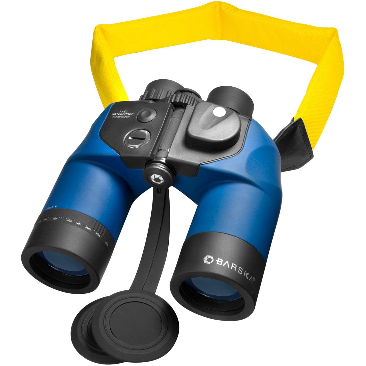Barska 7x50mm Waterproof Deep Sea Binoculars with Internal Rangefinder and Compass