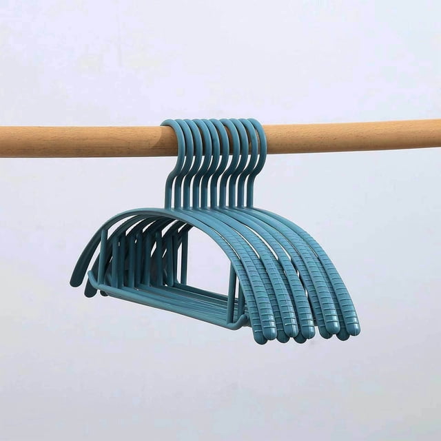 RKSTN un Cintre Sans Couture pour Bouteille Lot de 10 Bleu Rangement Maison