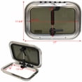thumbnail image 4 of Bomar Boat Ventilation Hatch N1011-10P--KBD | 9.19 x 14.38 Inch Smoke, 4 of 5