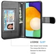 thumbnail image 5 of Takfox Galaxy A52 5G Case,for Samsung Galaxy A52 Wallet Phone Case,PU Leather Magnetic Detachable Card Holders Shockproof Kickstand Protective [Flip Folio Cover] for Galaxy A52 5G (6.5") 2020-Black, 5 of 6