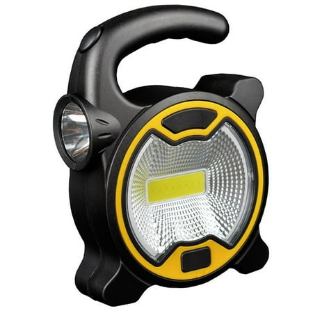 

Ltesdtraw 2pack COB LED Camping Flashlight Portable Handheld Tent Work Light for Fishing Hiking