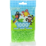 Perler Pearl Beads 1,000/Pkg-Kiwi Glitter