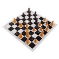 thumbnail image 1 of International Standard Chess Set, Wear Resistant Easy To Store Superb Craftsmanship Plastic International Chess With Chessboard For Outdoor Wood, 1 of 8