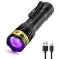 thumbnail image 1 of Linterna UV DARKDAWN 395nm, luz negra, recargable por USB, 1 of 6