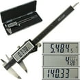 thumbnail image 1 of iGaging IP54 Electronic Digital Caliper 0-6" Display Inch/Metric/Fractions Stainless Steel Body, 1 of 3