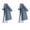 GREY, variant on Poncho,New EVA Fabric Ponchos Adult,Adjustable Drawstring Hood Womens Rain Jacket with Hood,Elastic Cuffs Design Mens Rain Jacket
