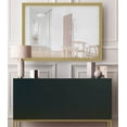 thumbnail image 4 of Hitchcock Butterfield Indoor Bathroom / Washroom / Dressing Home Decorative Mirror 16" x 20" Rectangle Riviera Modern Champagne Gold, 4 of 4