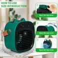 thumbnail image 3 of Mini Air Conditioner Fan Portable Cooling for Indoor and Outdoor Activities, 3 of 7