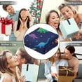 thumbnail image 5 of Wearable Blanket,Dark Blue Dinosaurs Colorful Pattern Hooded Wearable Flannel Blanket for Adults & Teens,Winter Poncho Shawl Wrap Cape Cozy Anti-Pill,50"x60", 5 of 5