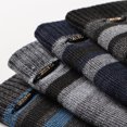thumbnail image 3 of Gorro de invierno para hombre, cálido, de punto, con puños, liso, para trineo, esquí, calavera, 3 of 5
