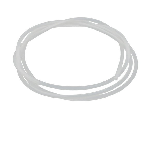 Unique Bargains 2mm x 3mm High Temp Resistant Silicone Rubber Tube Hose Pipe Milky 1 Meter Long