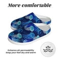 thumbnail image 6 of KLL Glowing Jellyfish Pattern Pattern Adult Unisex Cozy Slippers,Fuzzy Slip-on Slippers TPR Sole Slippers Comfort Plush Home Footwear for Indoor & Outdoor-35/36, 6 of 7