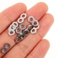 thumbnail image 4 of Shisuyan 20 pcs Stainless Steel Tabletop Fasteners 8 Figure Fasteners Connector 8 Shaped Fasteners, 4 of 8
