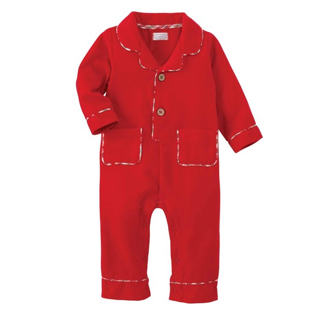 Mud Pie Flannel One Piece Pajamas (912 Months) Red Walmart.ca