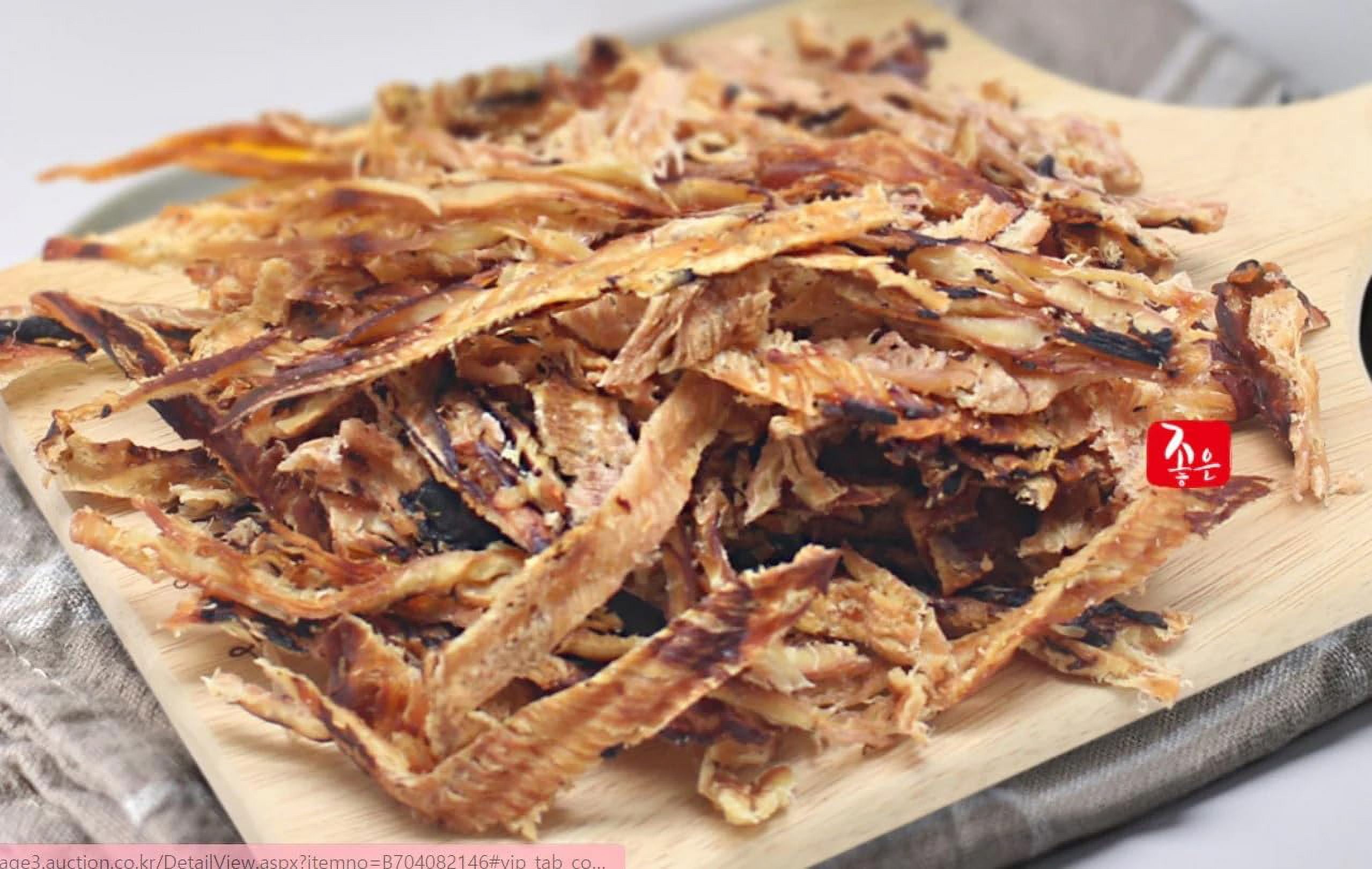 Savory Dried Squid Snack [9.17oz Bag] – Sliced Grilled Squid Jerky for Adults & Kids – 11g Protein Per Serving – Perfect for Snacking – Resealable Bag – Korean Snacks by Gangwon Export