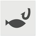 thumbnail image 1 of Fish and Hook Fishing DIY Cookie Wall Craft Stencil - 9.0 Inch, 1 of 5