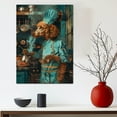 thumbnail image 5 of Funny Dog Kitchen Wall Art - Dining Room Wall Decor - Poodle Cooking Food Canvas Prints for Farmhouse Kitchen Decor, Modern Restaurant Painting Artwork, 5 of 6