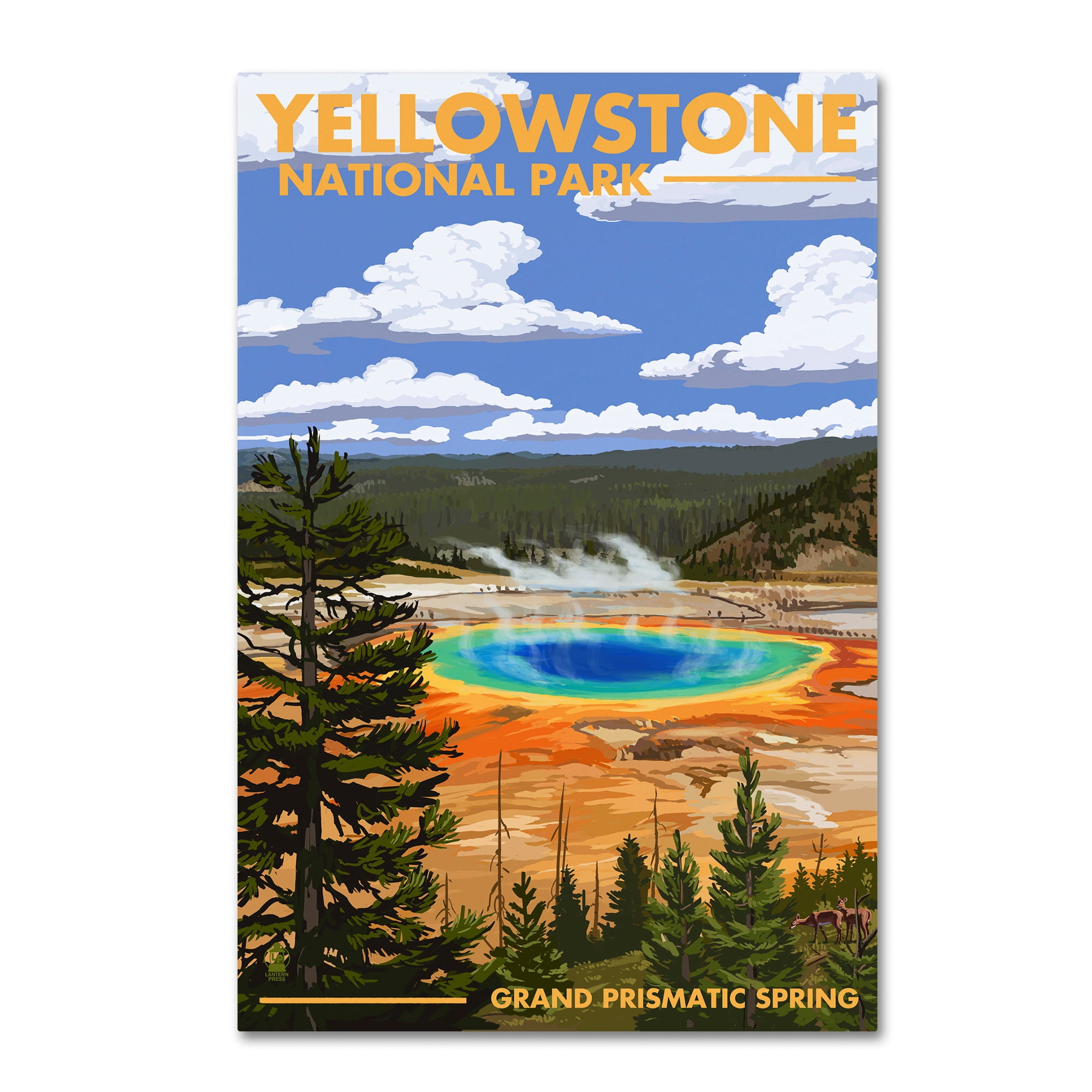 Lantern Press 'National Park 14' Canvas Art