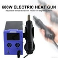 thumbnail image 4 of 600W Hot Air Rework Soldering Station With Temperature Control, Adjustable Air Volume, Digital Display For SMD Soldering With 3 Hot Air Nozzles, 4 of 8