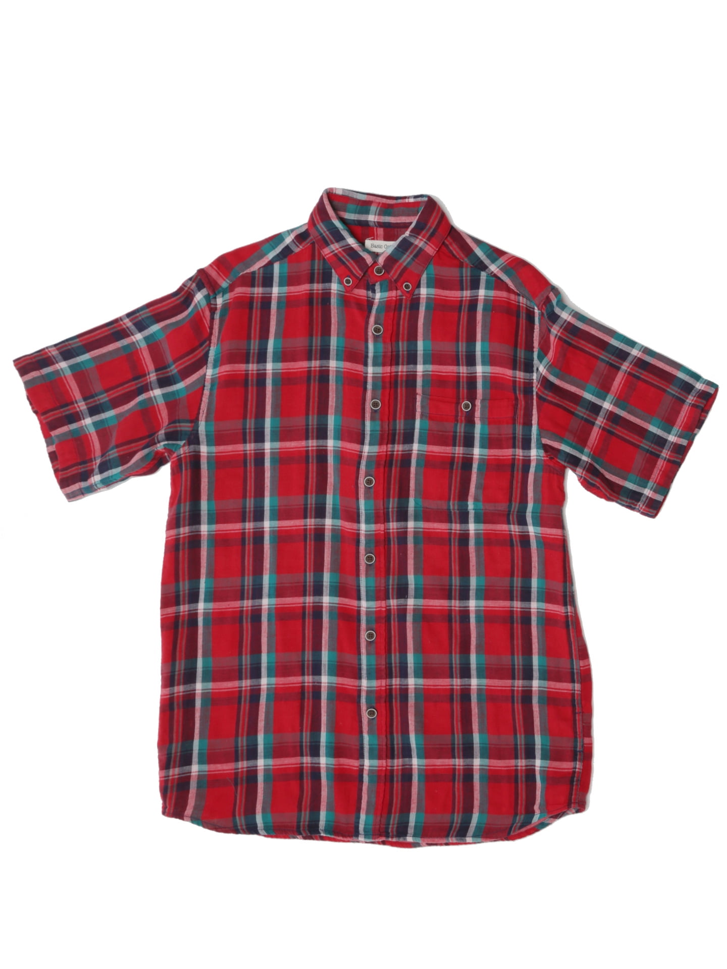 Basic Options Men's Short Sleeve Double 