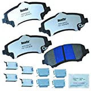 Bendix Brakes Disc Brake Pad Set Fits select: 2015-2018 JEEP WRANGLER UNLIMITED, 2012-2014 JEEP WRANGLER