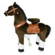 thumbnail image 2 of Correpasillos PonyCycle Caballo montable con ruedas marron, 2 of 4