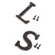 thumbnail image 1 of Juego de 2 letras para puerta exterior, etiquetas para pared, letras para sala de estar. LS, 1 of 9