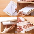 thumbnail image 6 of VIVEFOX 2-Pack Under Desk Drawer, Under Desk Storage, Hidden Under Desk Storage Drawers, Desk Drawers with Self-adhesive Glue, 6 of 7