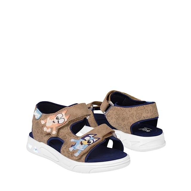 HUARACHES BLUEY NIÑO 230548 SIMIPIEL BEIGE 15-17
