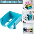 thumbnail image 2 of Free-Standing Plastic Water Bottle Wine Rack Storage Organizer Stackable Rack for Kitchen Countertops Pantry Fridge, 2 of 7