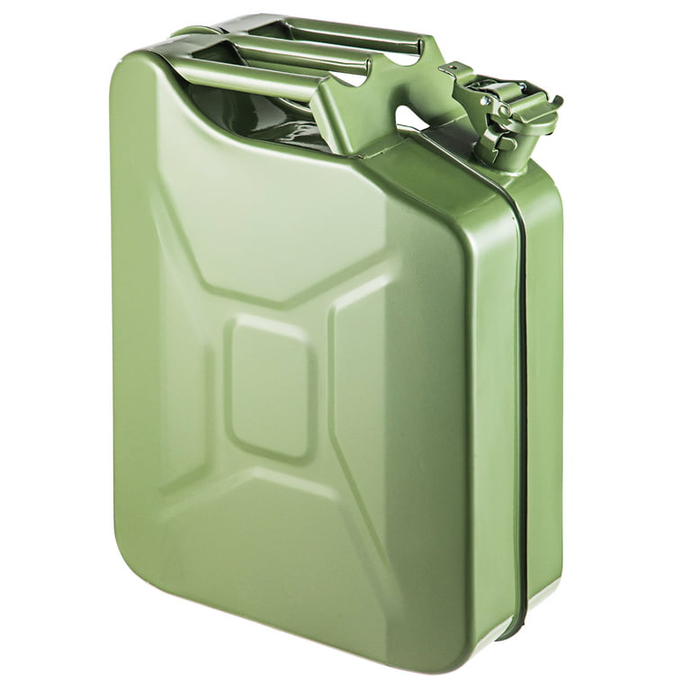 5 Gallon Metal Tank, Jerry Can - (20L Green)