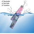 thumbnail image 4 of Anime Keychain Set - Kimetsu no Yaiba Ribbon Keychain with Wind bell, Pendant Hanging Ornament Gift Set, 4 of 5