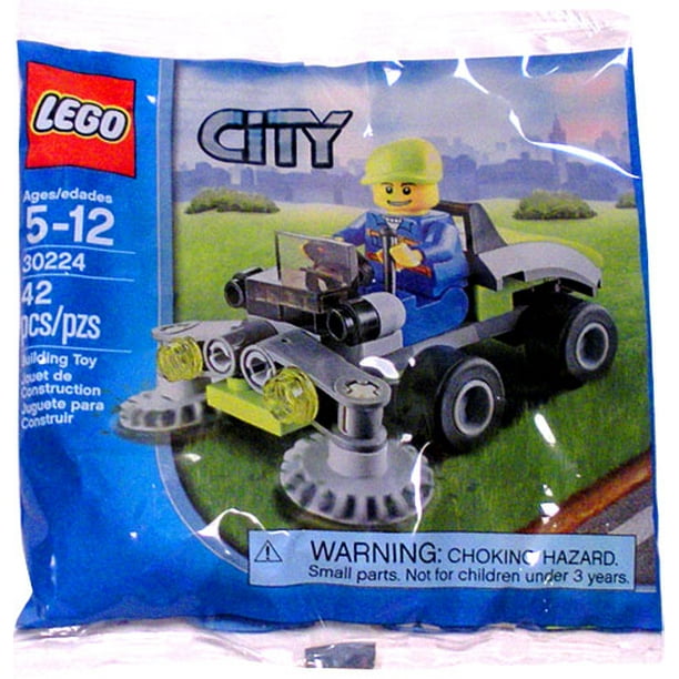 City Rider on Lawn Mower Mini Set LEGO 30224 [Bagged]