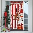 thumbnail image 4 of Christmas Door Cover 6.7x3 Ft Xmas Background Door Curtain Exquisite Printed Door Covers Hanging Fabric Winter Holiday Decor Gifts, 4 of 7