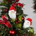 thumbnail image 2 of Northlight Set of 2 Plush Santa Claus Christmas Picks 18", 2 of 6