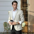 thumbnail image 3 of Mens Sport Big And Tall Sport Coats And Blazers Business Casual Suit Jacket 2 Button Regular Fit, 3 of 5