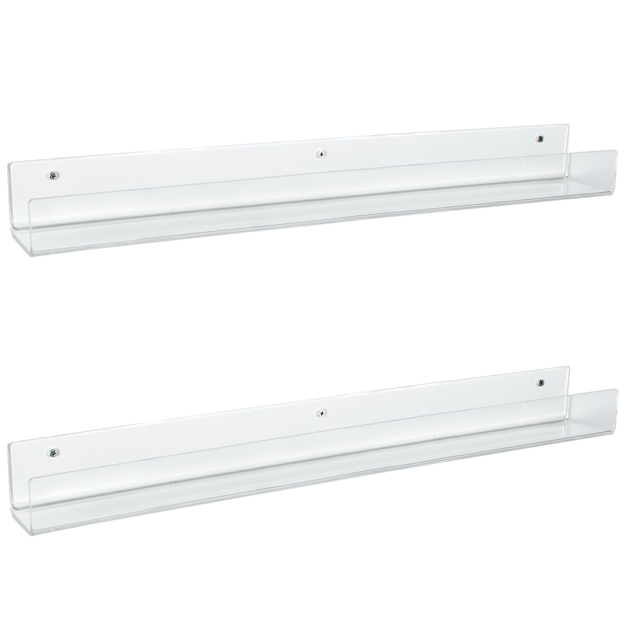Shelving Home & Living Storage & Organization Clear Acrylic Floating