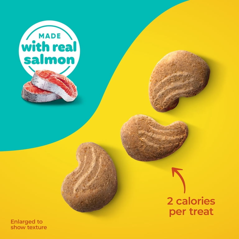 Meow Mix Irresistibles Soft Cat Treats Made With Real Salmon, 12