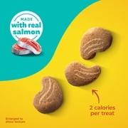 Meow Mix Irresistibles Soft Cat Treats Made With Real Salmon, 12 oz Pouch