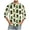 Beige, variant on SBYOJLPB Men's Fashion Printing Round Neck Casual 3/4Sleeve Blouses Shirts Leisure TimeTops