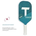 thumbnail image 4 of Fiberglass Pickleball 1 Paddle With Full Racquet Cover, Fiberglass Surface Pickleball Paddle With Polypropylene Honeycomb Core, Elongated 419mm For Maximum Power, 4 of 5