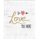 thumbnail image 3 of Juego de ropa de cama ABPHQTO Funda de edredón Corazón de flecha 2 fundas de almohada, 3 of 4
